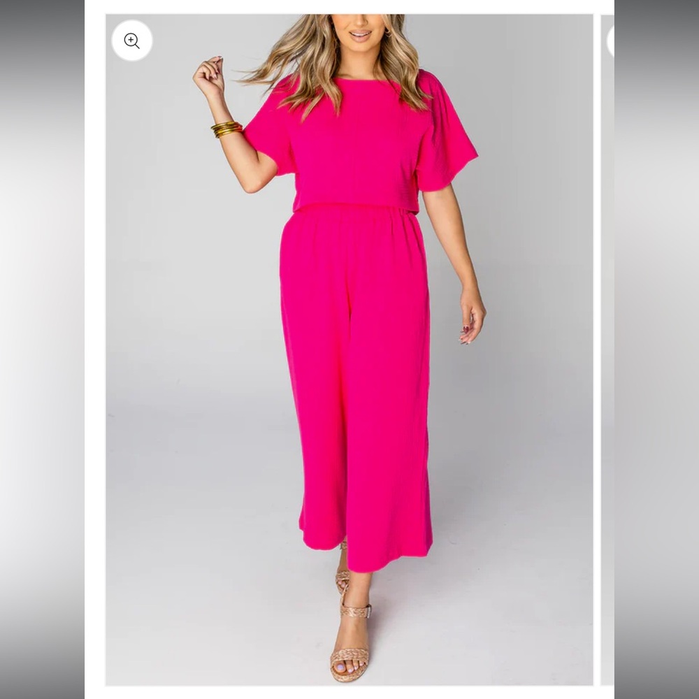 BUDDYLOVE margot two piece set in hot pink